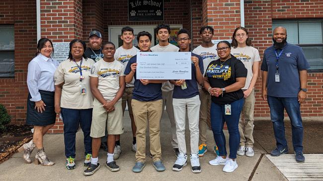 Life High School Oak Cliff NHS Students