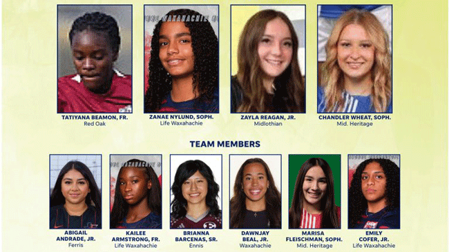 Life High School Waxahachie Soccer Players Make All-Ellis County Team