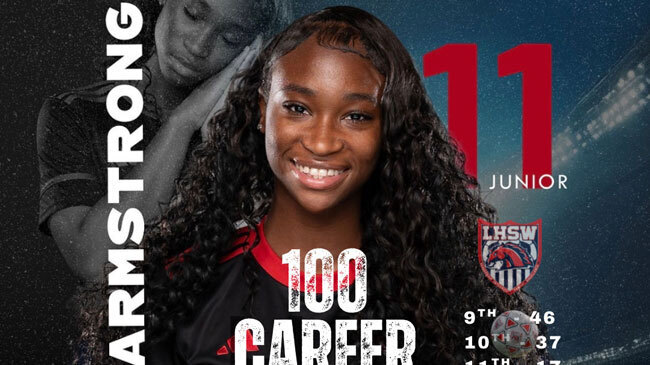 Life High School Waxahachie Soccer Star Kailee Armstrong Scores 100th Career Goal